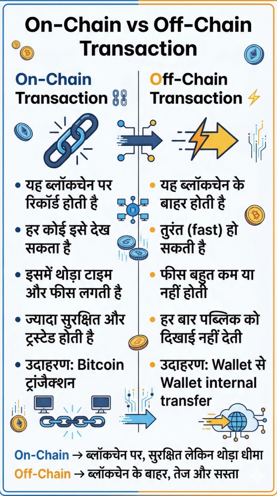 On-Chain vs Off-Chain Transaction
